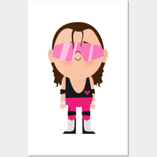 BRET “THE HITMAN” HART Posters and Art